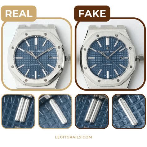 fake audemars piguet vs real|false Audemars Piguet.